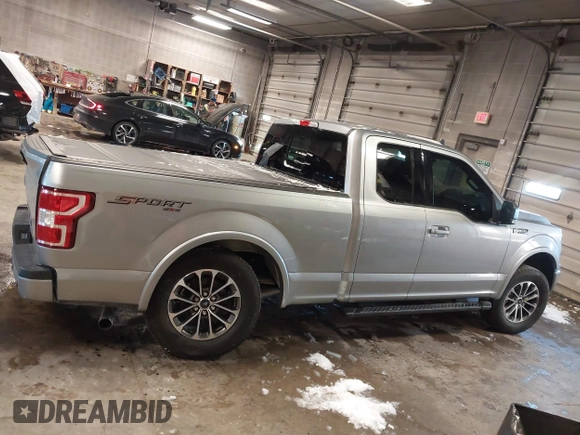 2020 Ford F-150 XL with VIN 1FTFX1E46LFC01751, listed as a IAAI auction lot 41623387 with 77,609 mi miles. Bid and sale history available at carsss.com. Image 13.