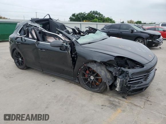 2022 Porsche Cayenne Turbo S E-Hybrid with VIN WP1AA2AY2NDA03689, listed as a Copart auction lot 52295104 with Not provided miles and Non repairable. Bid and sale history available at DreamBid. Image 4.