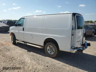 2022 GMC Savana Cargo Van with VIN 1GTW7AFP0N1234382, listed as a Copart auction lot 65016334 with 0 mi miles and Clean Title. Bid and sale history available at carsss.com. Image 2.