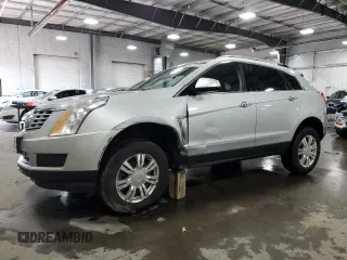 2015 Cadillac SRX Luxury Collection with VIN 3GYFNEE36FS602702, listed as a Copart auction lot 50415255 with 120,173 mi miles and Salvage Title. Bid and sale history available at carsss.com. Image 1.