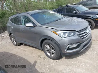 2017 Hyundai Santa Fe 2.4L with VIN 5XYZU3LB7HG443925, listed as a IAAI auction lot 42076603 with 150,761 mi miles and . Bid and sale history available at DreamBid. Image 1.