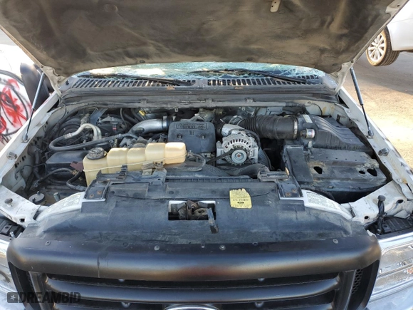 1999 Ford Super Duty F-250 XL with VIN 1FTNX20F4XED10957, listed as a Copart auction lot 41530355 with 187,427 mi miles and Salvage Title. Bid and sale history available at carsss.com. Image 11.