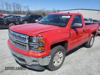 2014 Chevrolet Silverado 1500 with VIN 1GCNCREHXEZ145789, listed as a Copart auction lot 49135155 with 57,274 mi miles and Salvage Title. Bid and sale history available at DreamBid. Image 1.