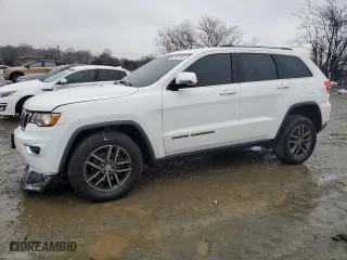 2017 Jeep Grand Cherokee Limited with VIN 1C4RJFBG9HC864072, listed as a Copart auction lot 43852345 with 112,796 mi miles and Salvage Title. Bid and sale history available at carsss.com. Image 1.