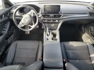 2019 Honda Accord Sedan Sport 1.5T with VIN 1HGCV1F31KA144144, listed as a Copart auction lot 42144335 with Not Provided miles and Salvage Title. Bid and sale history available at carsss.com. Image 8.