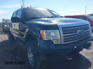 2009 Ford F-150 XL with VIN 1FTPW14V09FB49205, listed as a IAAI auction lot 41806637 with 179,967 mi miles. Bid and sale history available at carsss.com. Image 1.