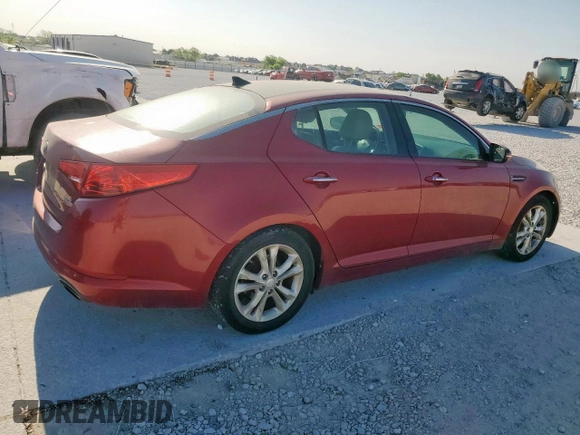 2013 Kia Optima EX with VIN 5XXGN4A77DG245143, listed as a Copart auction lot 53184015 with 162,109 mi miles and Clean Title. Bid and sale history available at carsss.com. Image 3.