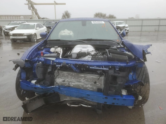2021 Dodge Charger SRT Hellcat Redeye Widebody with VIN 2C3CDXL9XMH649508, listed as a Copart auction lot 82648834 with 8,849 mi miles and Salvage Title. Bid and sale history available at carsss.com. Image 5.