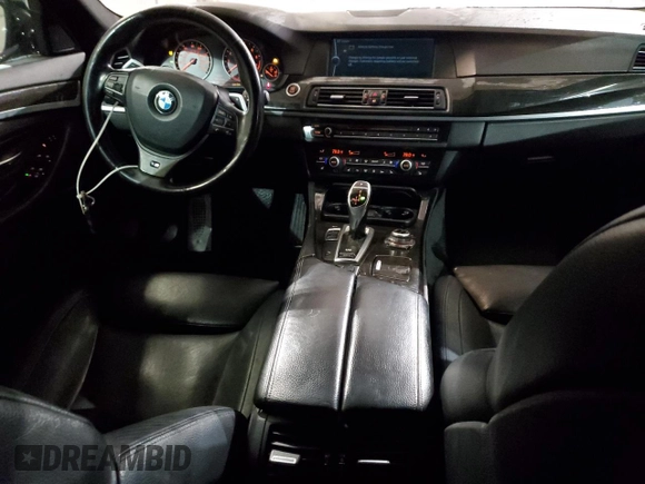 2012 BMW 5 Series 550i with VIN WBAFR9C57CDX78737, listed as a Copart auction lot 41994265 with 77,796 mi miles and Salvage Title. Bid and sale history available at carsss.com. Image 8.