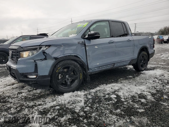 2023 Honda Ridgeline Black Edition with VIN 5FPYK3F85PB031985, listed as a Copart auction lot 45533085 with 23,453 mi miles and Salvage title. Bid and sale history available at DreamBid. Image 1.