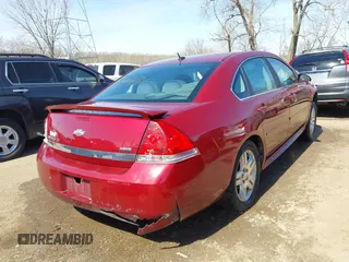 2011 Chevrolet Impala LT Retail with VIN 2G1WB5EK9B1226369, listed as a IAAI auction lot 41822509 with 154,057 mi miles and . Bid and sale history available at DreamBid. Image 4.