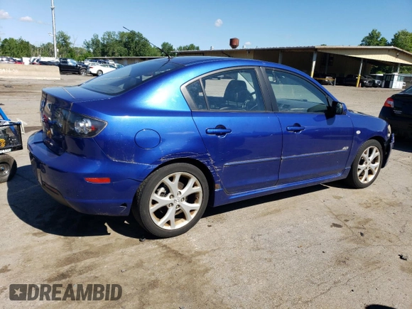 2007 Mazda 3 S Touring with VIN JM1BK324771641980, listed as a Copart auction lot 61132664 with 121,518 mi miles and Salvage Title. Bid and sale history available at DreamBid. Image 3.