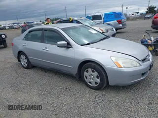 2005 Honda Accord LX z VIN 1HGCM56425A184885, wystawiony jako IAAI lot #42332280 z przebiegiem 146 868 mil mil oraz . Historia ofert i sprzedaży dostępna na DreamBid. Obrazek 1.