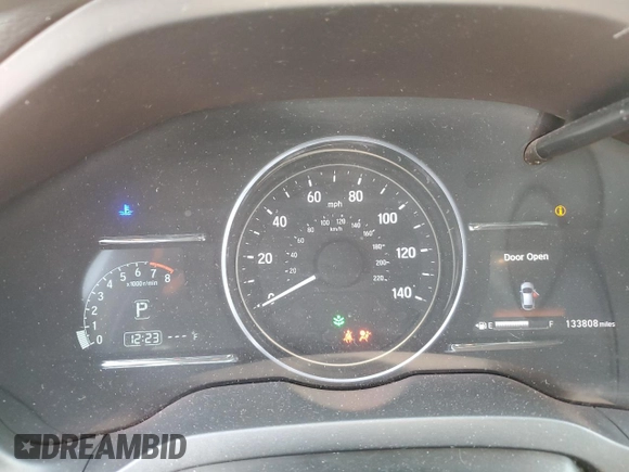 2019 Honda HR-V EX-L with VIN 3CZRU6H77KM700950, listed as a Copart auction lot 44919015 with 133,808 mi miles and Salvage Title. Bid and sale history available at carsss.com. Image 9.