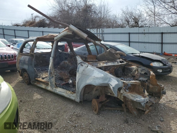 2005 Kia Sedona LX with VIN KNDUP132756675381, listed as a Copart auction lot 75952234 with 0 mi miles and Non Repairable. Bid and sale history available at carsss.com. Image 4.