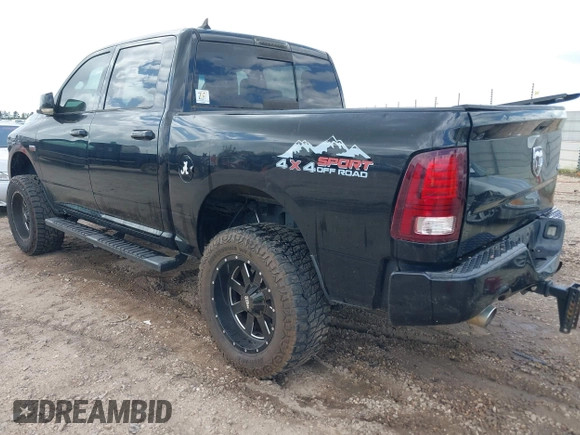 2014 Ram 1500 Sport with VIN 1C6RR7MT6ES233054, listed as a IAAI auction lot 41936407 with 144,759 mi miles and . Bid and sale history available at DreamBid. Image 3.