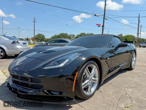 2017 Chevrolet Corvette 3LT with VIN 1G1YF3D70H5123914, listed as a Copart auction lot 59671705 with 62,245 mi miles and Clean title. Bid and sale history available at DreamBid. Image 2.