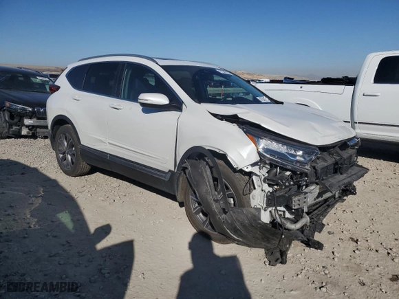 2021 Honda CR-V Touring with VIN 2HKRW2H93MH617888, listed as a Copart auction lot 47241725 with 28,941 mi miles and Salvage Title. Bid and sale history available at carsss.com. Image 4.