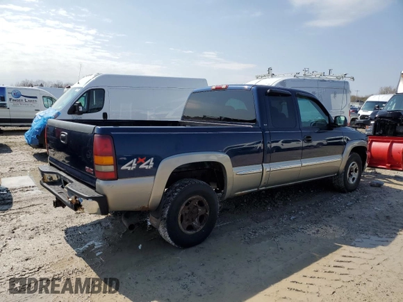 2000 GMC New Sierra 1500 SLE with VIN 1GTEK19T4YE388996, listed as a Copart auction lot 54171395 with 98,841 mi miles and Clean Title. Bid and sale history available at carsss.com. Image 3.