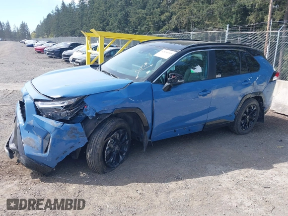 2024 Toyota RAV4 Hybrid XSE z VIN 2T3E6RFV9RW075770, wystawiony jako IAAI lot #42036065 z przebiegiem 33 099 mil mil oraz . Historia ofert i sprzedaży dostępna na DreamBid. Obrazek 18.