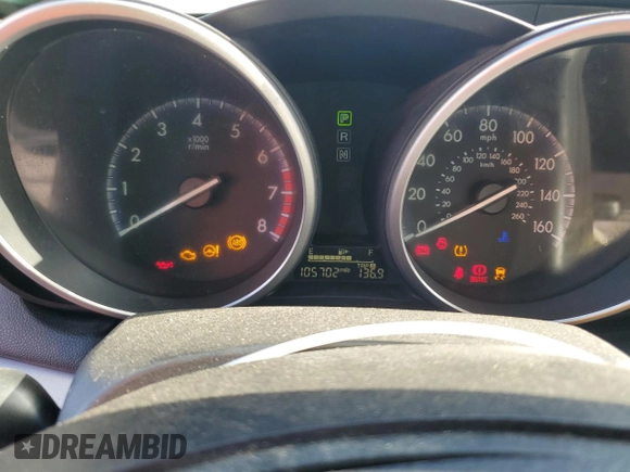 2012 Mazda 3 i Sport with VIN JM1BL1UF8C1503990, listed as a Copart auction lot 56479775 with 105,702 mi miles and Salvage Title. Bid and sale history available at DreamBid. Image 9.