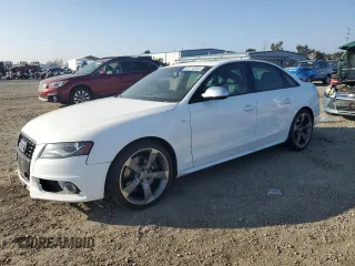 2011 Audi S4 Premium Plus with VIN WAUBGAFL1BA072623, listed as a Copart auction lot 83115244 with 127,921 mi miles and Salvage Title. Bid and sale history available at carsss.com. Image 1.