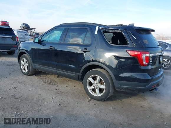 2018 Ford Explorer with VIN 1FM5K8B82JGC21721, listed as a IAAI auction lot 41192501 with 51,040 mi miles and . Bid and sale history available at DreamBid. Image 3.
