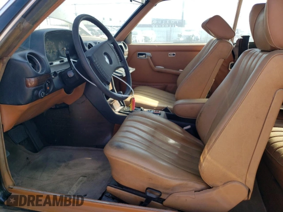 1979 Mercedes-Benz 300 с VIN 12315012002873, выставлен на аукционе Copart как лот 64473964 с пробегом 138 963 миль миль и Чистый • Clean title. История ставок и продаж доступна на DreamBid. Изображение 7.