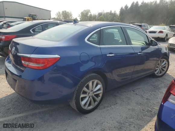 2013 Buick Verano Leather Group with VIN 1G4PS5SK7D4252357, listed as a Copart auction lot 45081925 with 148691 miles and Non Repairable. Bid and sale history available at carsss.com. Image 3.