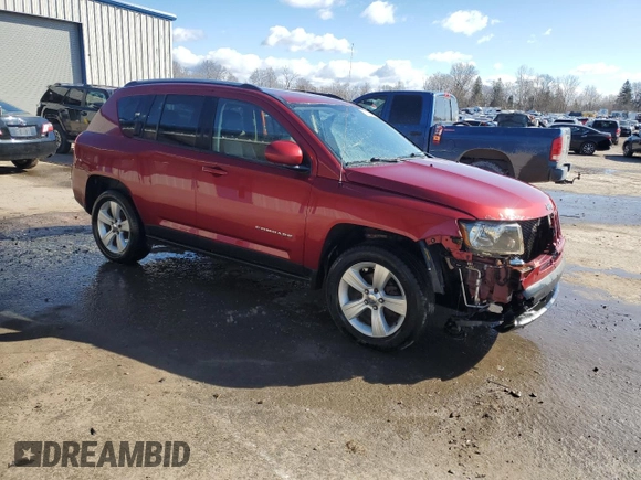 2015 Jeep Compass High Altitude Edition with VIN 1C4NJDEB5FD395069, listed as a Copart auction lot 50152245 with 113,235 mi miles and Salvage Title. Bid and sale history available at carsss.com. Image 4.