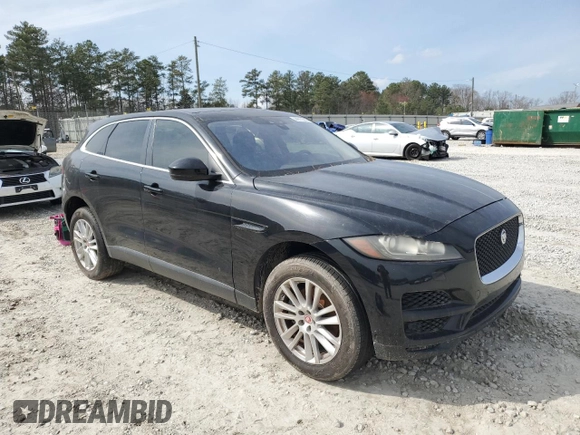 2020 Jaguar F-Pace 30t Prestige z VIN SADCK2GX9LA632858, wystawiony jako Copart lot #44627085 z przebiegiem 60 173 mil mil oraz Szkody całkowita. Historia ofert i sprzedaży dostępna na DreamBid. Obrazek 4.