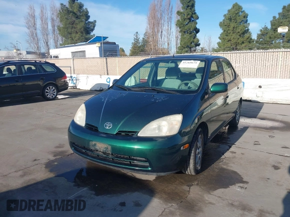 2002 Toyota Prius with VIN JT2BK18U820062497, listed as a IAAI auction lot 41265675 with 190,694 mi miles. Bid and sale history available at carsss.com. Image 2.