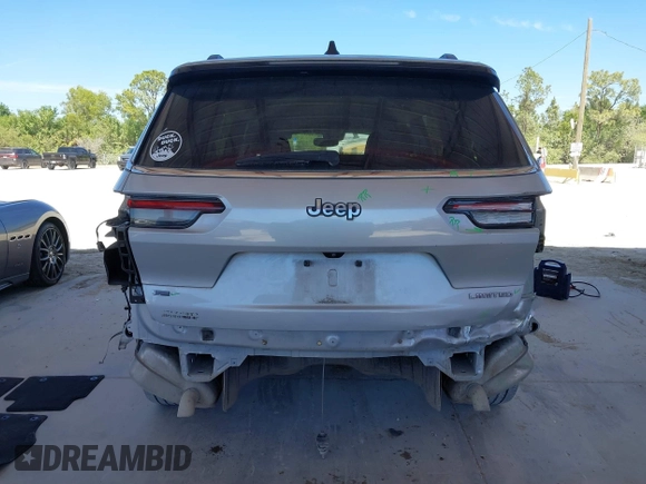 2022 Jeep Grand Cherokee Limited z VIN 1C4RJJBG1N8521340, wystawiony jako IAAI lot #41854441 z przebiegiem 58 354 mil mil oraz . Historia ofert i sprzedaży dostępna na DreamBid. Obrazek 6.