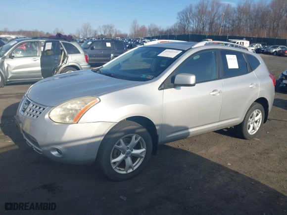 2009 Nissan Rogue SL with VIN JN8AS58V49W191612, listed as a IAAI auction lot 41941215 with 157,125 mi miles. Bid and sale history available at carsss.com. Image 17.