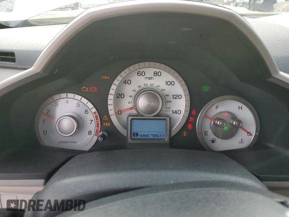 2009 Honda Pilot Touring with VIN 5FNYF48919B032420, listed as a Copart auction lot 43174555 with 183,547 mi miles and Salvage Title. Bid and sale history available at carsss.com. Image 9.