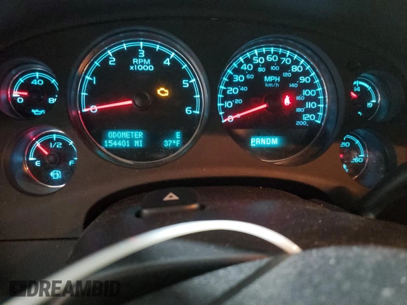 2012 Chevrolet Tahoe LS with VIN 1GNSKAE09CR233304, listed as a Copart auction lot 52111325 with 154,401 mi miles and Clean title. Bid and sale history available at DreamBid. Image 9.