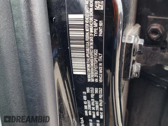 2016 FIAT 500X Lounge z VIN ZFBCFYDT7GP513622, wystawiony jako Copart lot #71971833 z przebiegiem 66 540 mil mil oraz Szkoda całkowita • Salvage title. Historia ofert i sprzedaży dostępna na DreamBid. Obrazek 12.