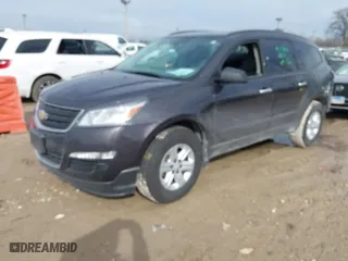 2016 Chevrolet Traverse LS with VIN 1GNKRFED5GJ286226, listed as a IAAI auction lot 41652657 with 105,354 mi miles. Bid and sale history available at carsss.com. Image 2.