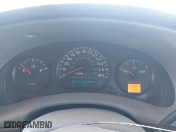 2002 Chevrolet Impala z VIN 2G1WF55E729342685, wystawiony jako IAAI lot #42398091 z przebiegiem 159 311 mil mil oraz . Historia ofert i sprzedaży dostępna na DreamBid. Obrazek 7.