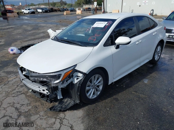 2024 Toyota Corolla Hybrid LE with VIN JTDBCMFE2R3061338, listed as a IAAI auction lot 41692872 with 21,783 mi miles. Bid and sale history available at carsss.com. Image 19.