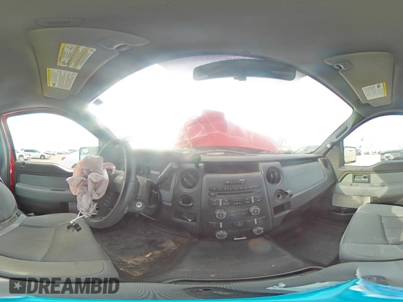 2014 Ford F-150 XL with VIN 1FTMF1CM7EKF95865, listed as a Copart auction lot 72036883 with 120,755 mi miles and Salvage title. Bid and sale history available at DreamBid. Image 13.
