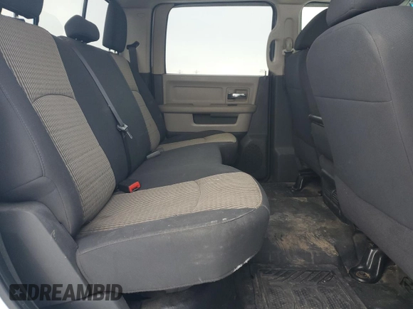 2012 Ram 2500 SLT with VIN 3C6UD5JL1CG133398, listed as a Copart auction lot 88630465 with 279,088 mi miles and Salvage title. Bid and sale history available at DreamBid. Image 11.