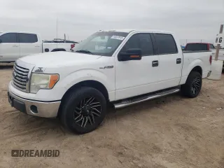 2012 Ford F-150 XL with VIN 1FTFW1CF3CKE18673, listed as a Copart auction lot 44647615 with 179,700 mi miles and Salvage Title. Bid and sale history available at carsss.com. Image 1.