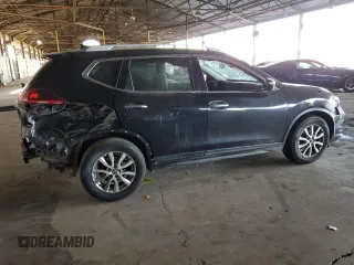 2019 Nissan Rogue SV with VIN 5N1AT2MT6KC703918, listed as a Copart auction lot 46546615 with 165,632 mi miles and Salvage Title. Bid and sale history available at carsss.com. Image 3.
