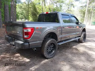 2021 Ford F-150 XL with VIN 1FTFW1E87MFC59701, listed as a IAAI auction lot 42288926 with Not provided miles and . Bid and sale history available at DreamBid. Image 4.