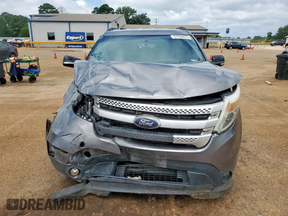 2014 Ford Explorer XLT with VIN 1FM5K7D8XEGA74707, listed as a Copart auction lot 57783975 with 172,564 mi miles and Salvage title. Bid and sale history available at DreamBid. Image 5.