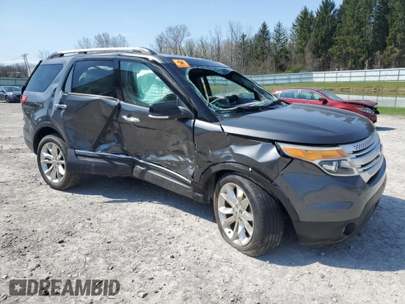 2015 Ford Explorer XLT with VIN 1FM5K8D8XFGB94319, listed as a Copart auction lot 54321245 with Not Provided miles and Non Repairable. Bid and sale history available at carsss.com. Image 4.