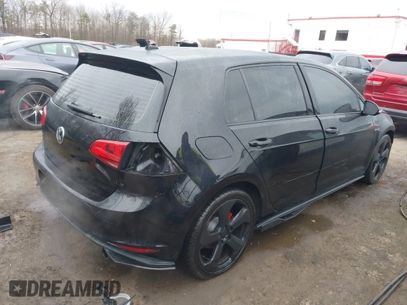 2015 Volkswagen Golf GTI Autobahn with VIN 3VW4T7AU5FM026230, listed as a IAAI auction lot 41458928 with 58,665 mi miles. Bid and sale history available at carsss.com. Image 4.