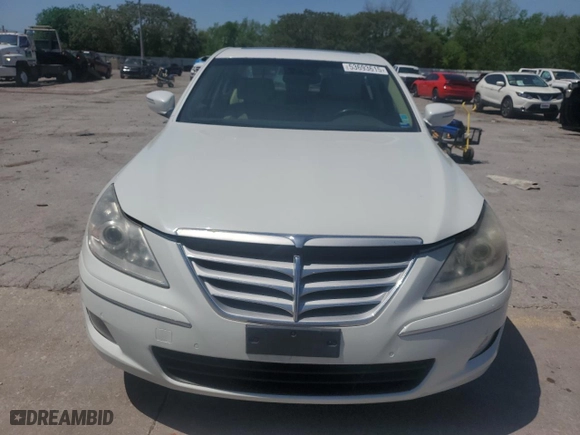 2009 Hyundai Genesis with VIN KMHGC46E59U036865, listed as a Copart auction lot 53693615 with 119,474 mi miles and Clean Title. Bid and sale history available at carsss.com. Image 5.