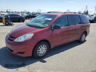 2007 Toyota Sienna CE with VIN 5TDZK23C57S010971, listed as a Copart auction lot 52807715 with 162,362 mi miles and Salvage Title. Bid and sale history available at carsss.com. Image 1.